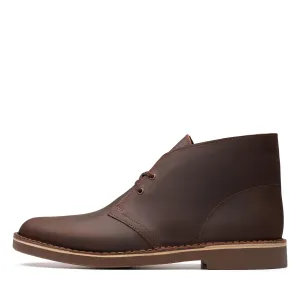 Clarks Men's Bushacre 2 Chukka Boot, Dark Brown, 8 Wide