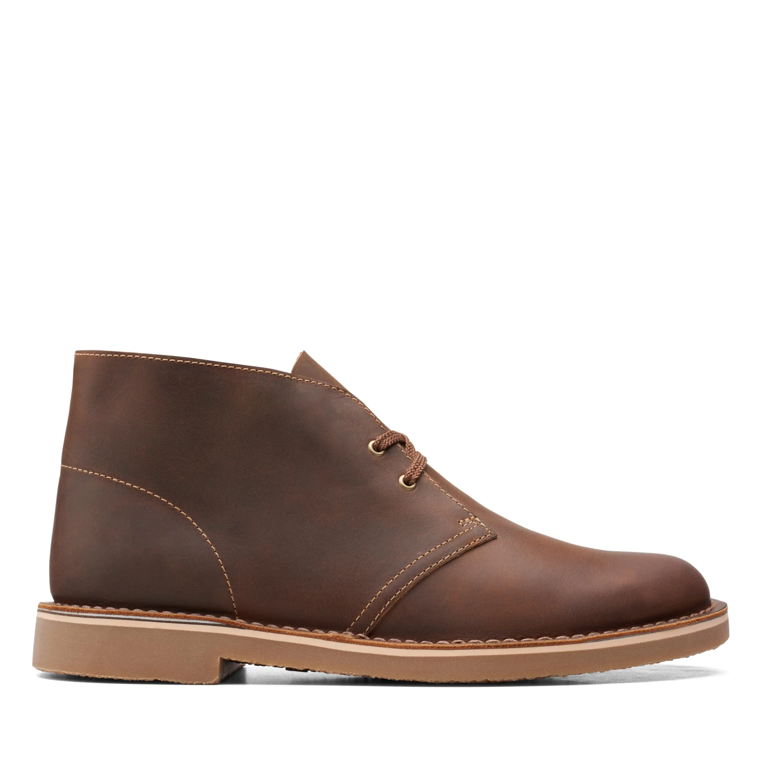Clarks mens Bushacre 3 Chukka Boot, Beeswax, 10.5 Wide US