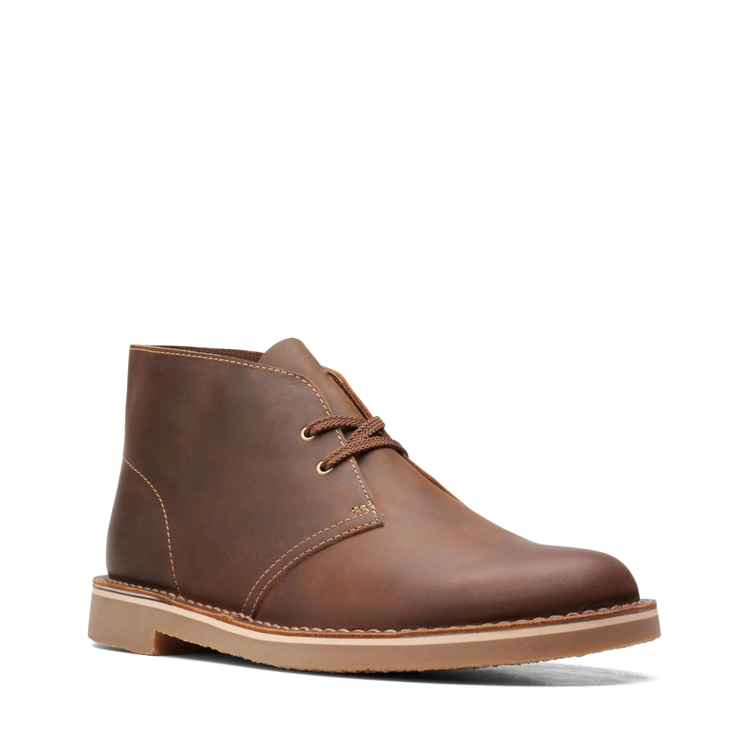 Clarks mens Bushacre 3 Chukka Boot, Beeswax, 10.5 Wide US