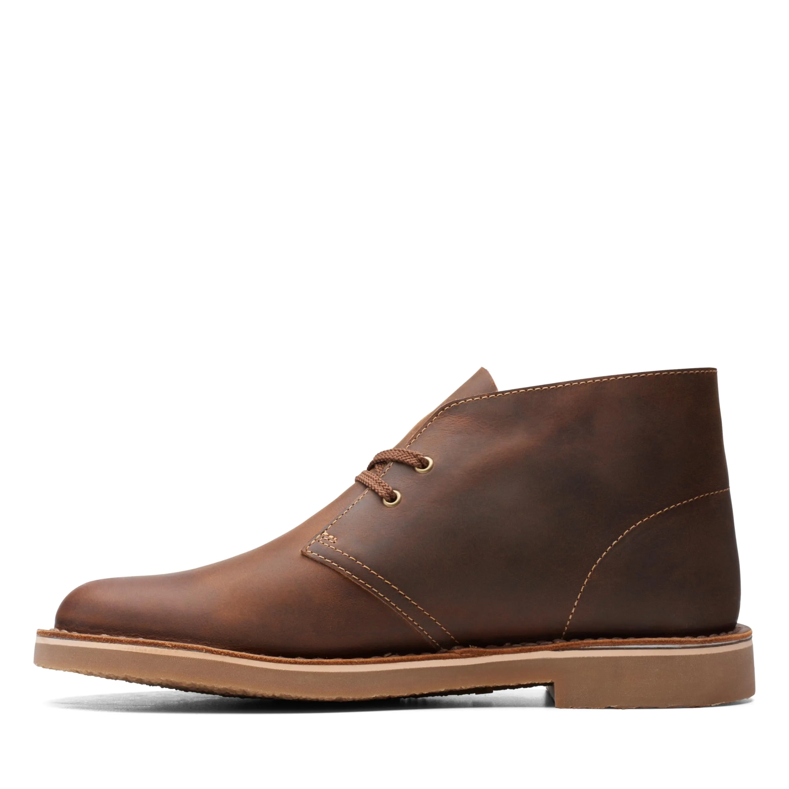 Clarks mens Bushacre 3 Chukka Boot, Beeswax, 10.5 Wide US