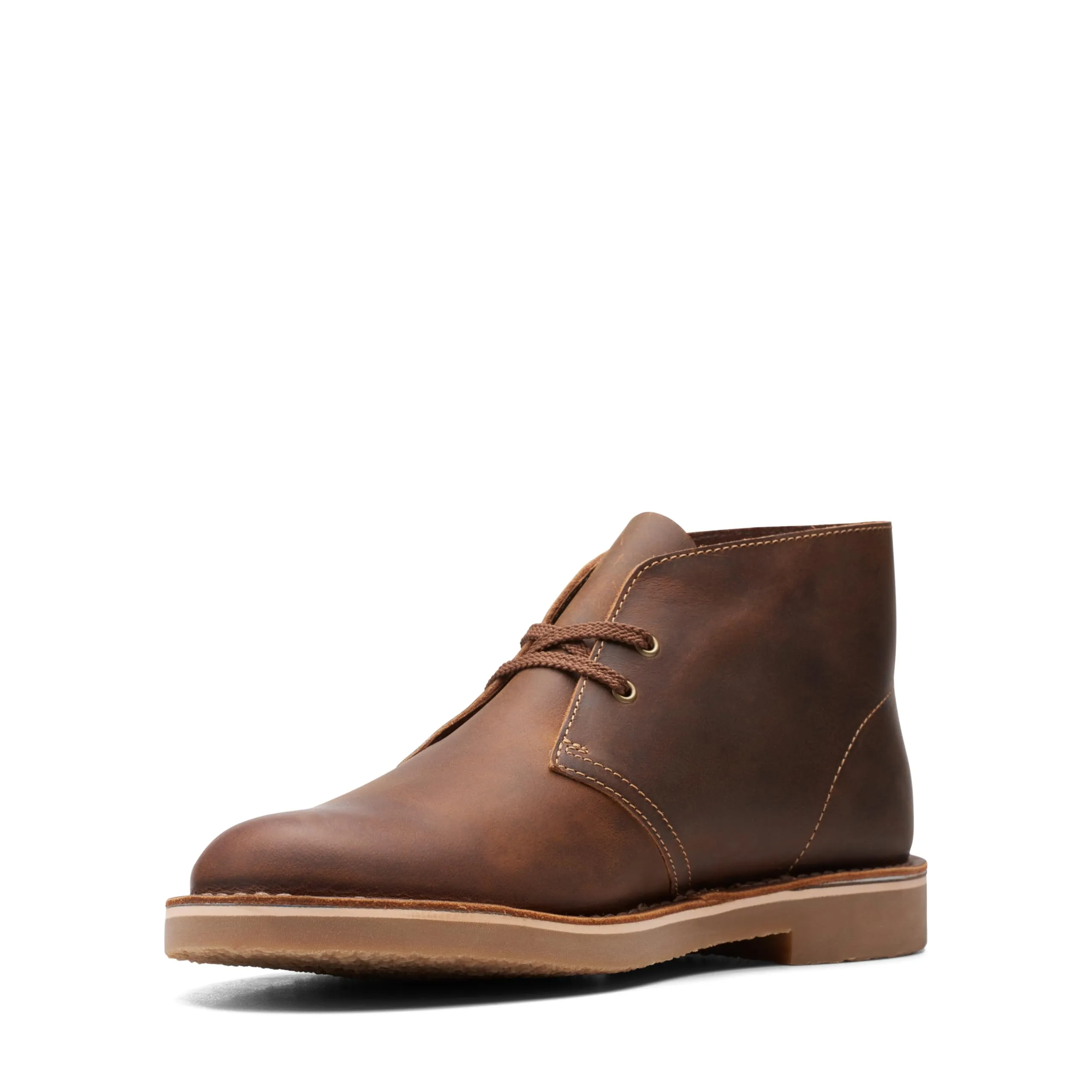 Clarks mens Bushacre 3 Chukka Boot, Beeswax, 10.5 Wide US