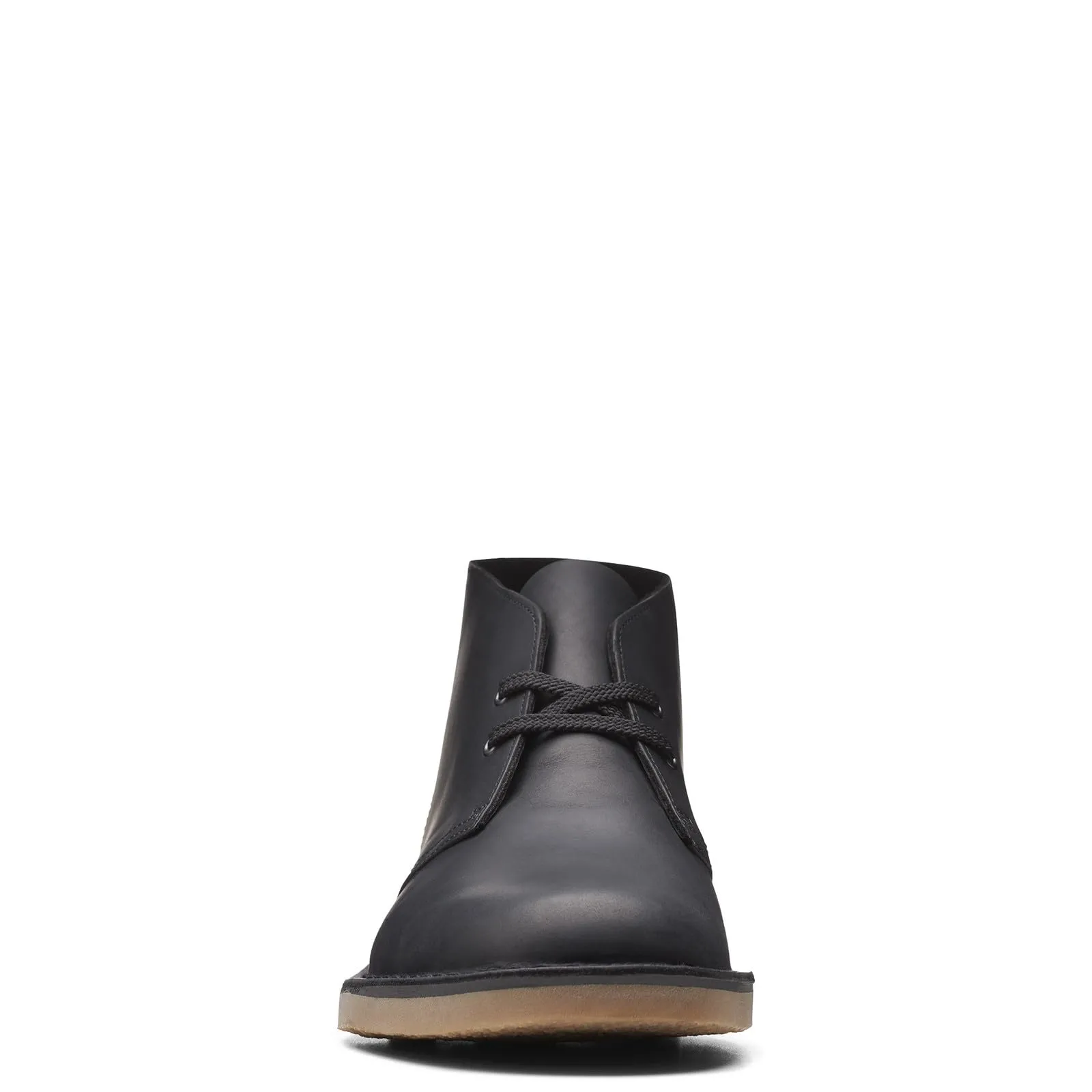 Clarks Men's Bushacre 3 Chukka Boot, Black Leather, 13