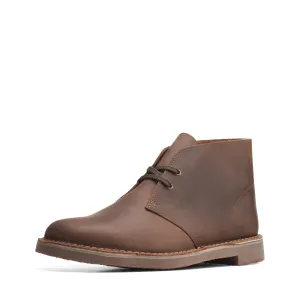 Clarks Men's Bushacre 3 Chukka Boot, Dark Brown, 13