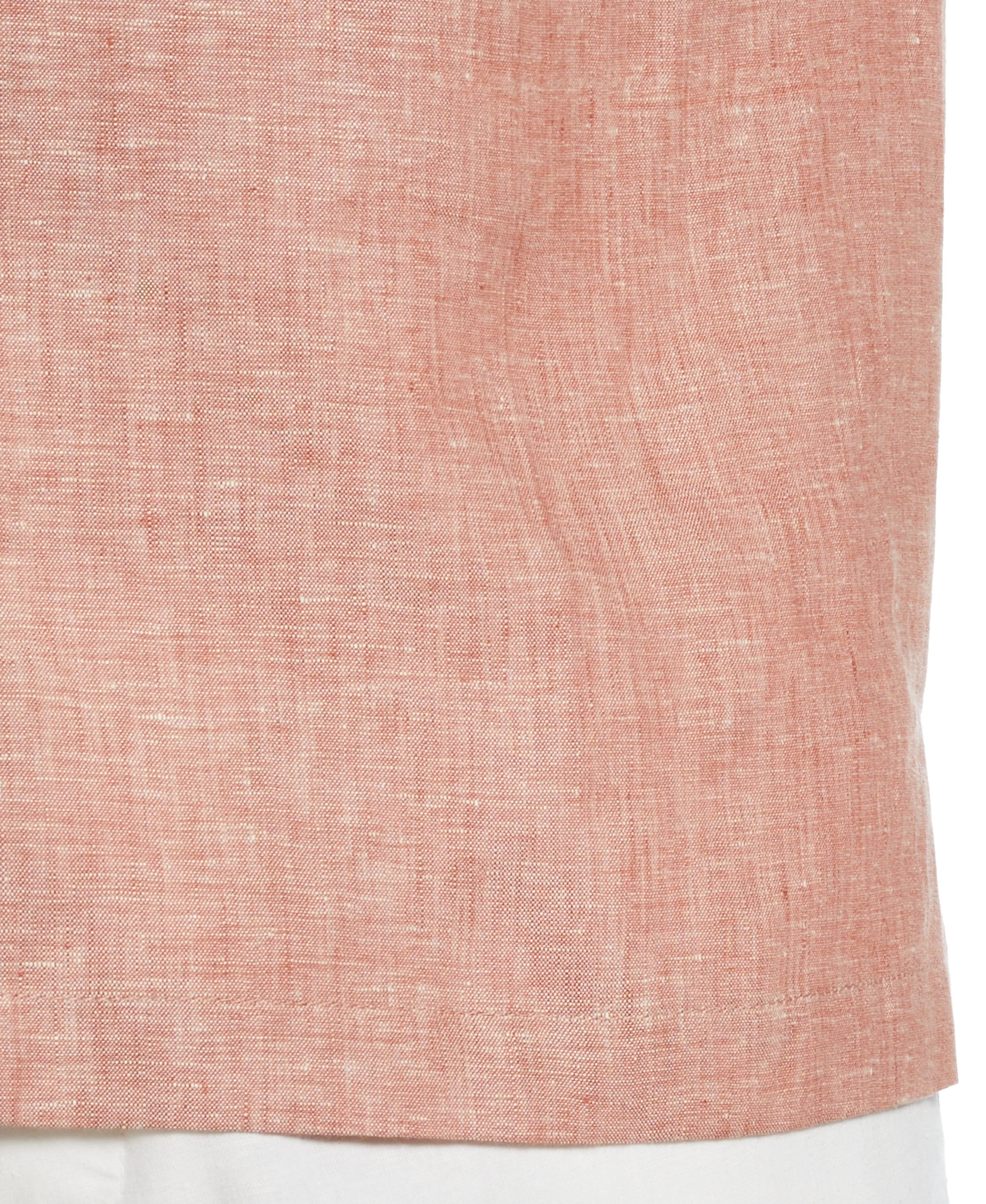 Classic Two-Tone Linen Shirt