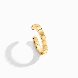 Cleo Lotus Gold Ear Cuff (Single)