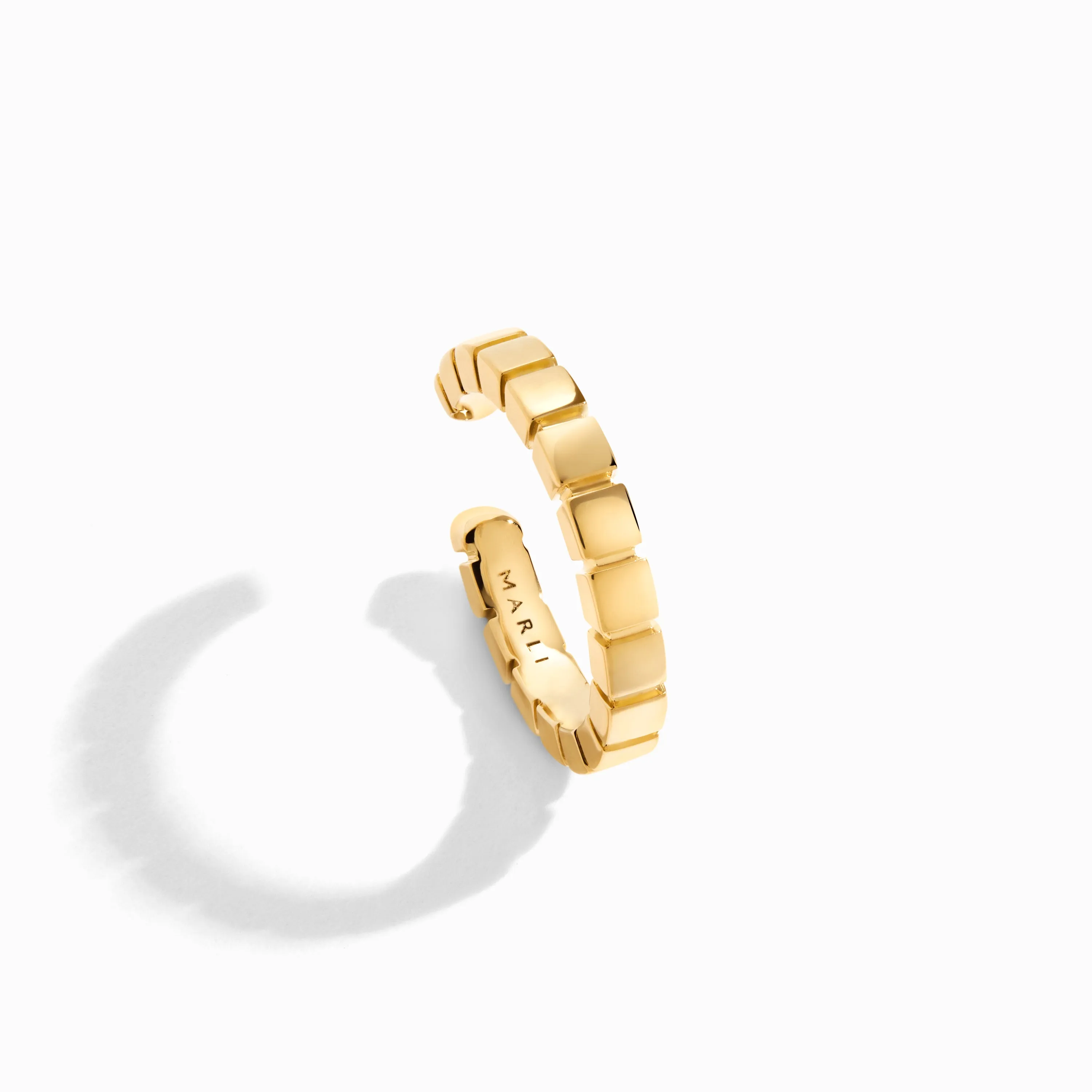 Cleo Lotus Gold Ear Cuff (Single)