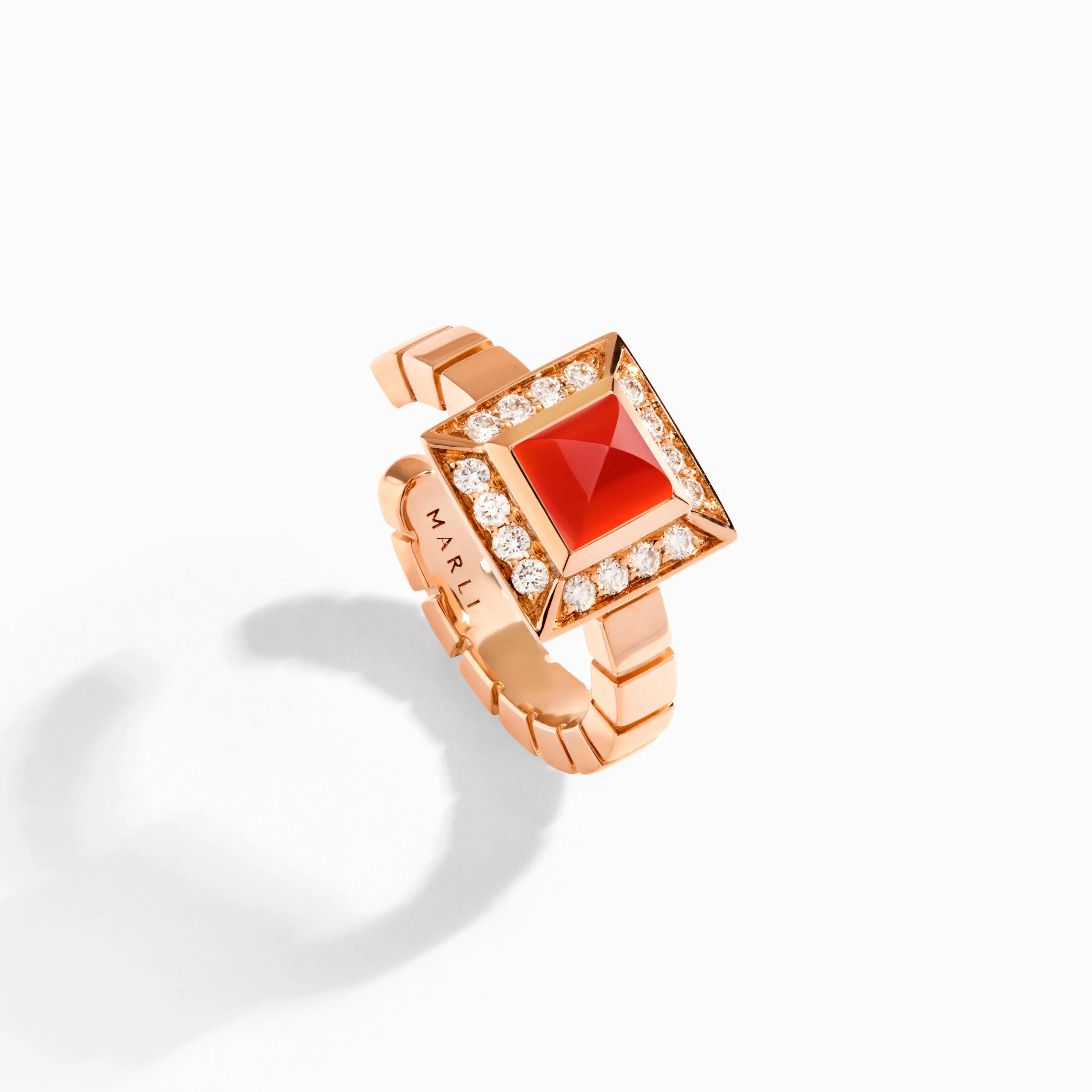 Cleo Lotus Pavé Ear Cuff (Single R)