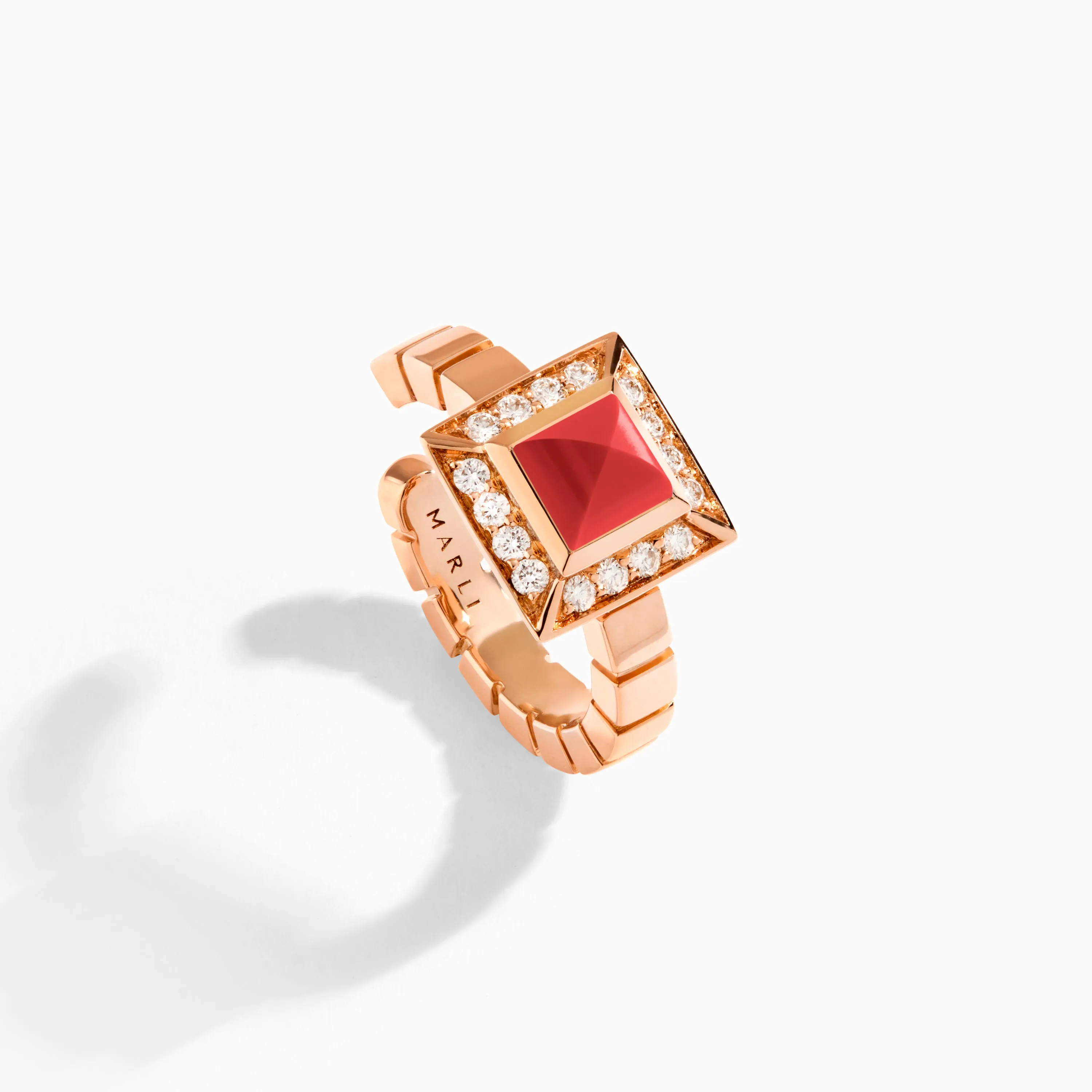 Cleo Lotus Pavé Ear Cuff (Single R)