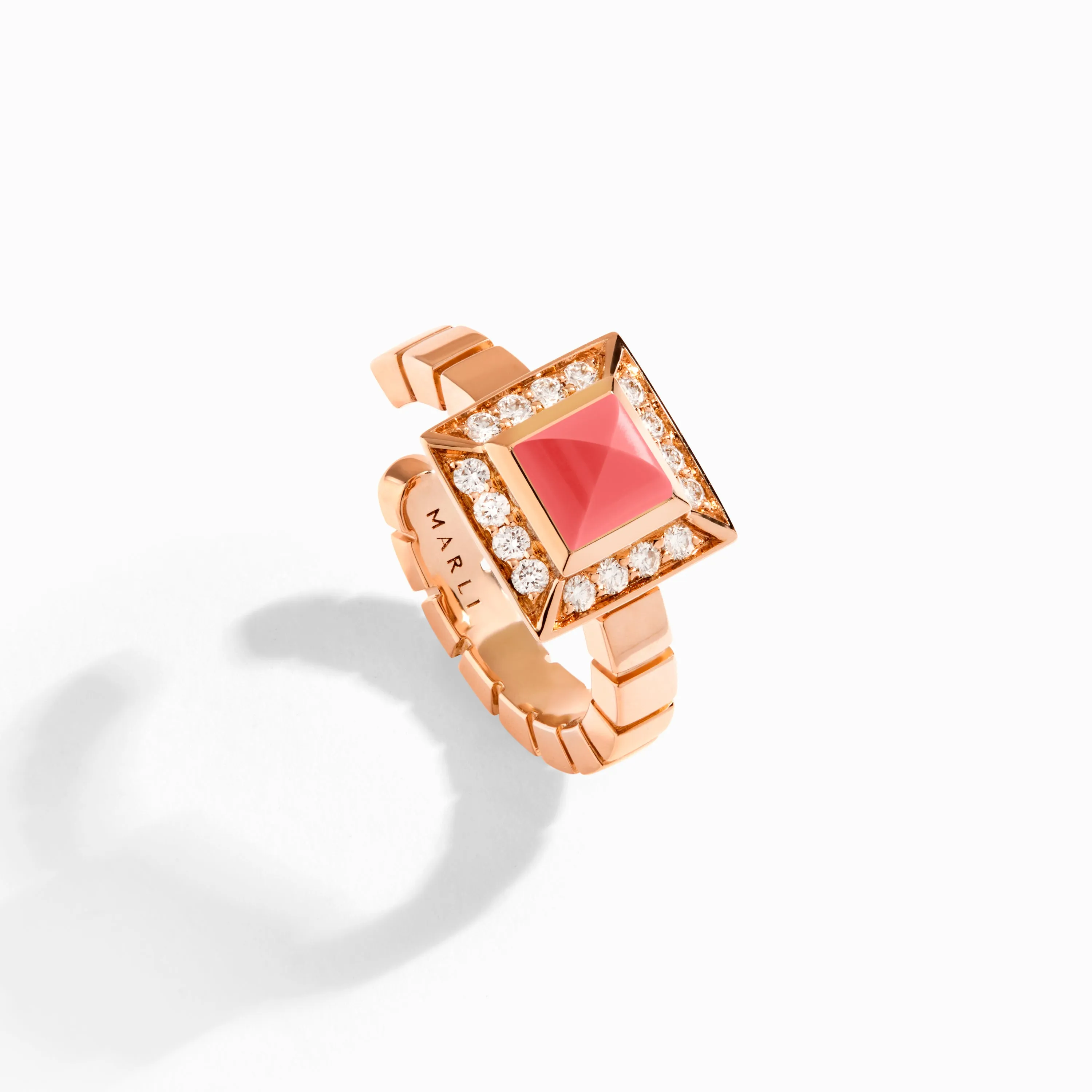 Cleo Lotus Pavé Ear Cuff (Single R)