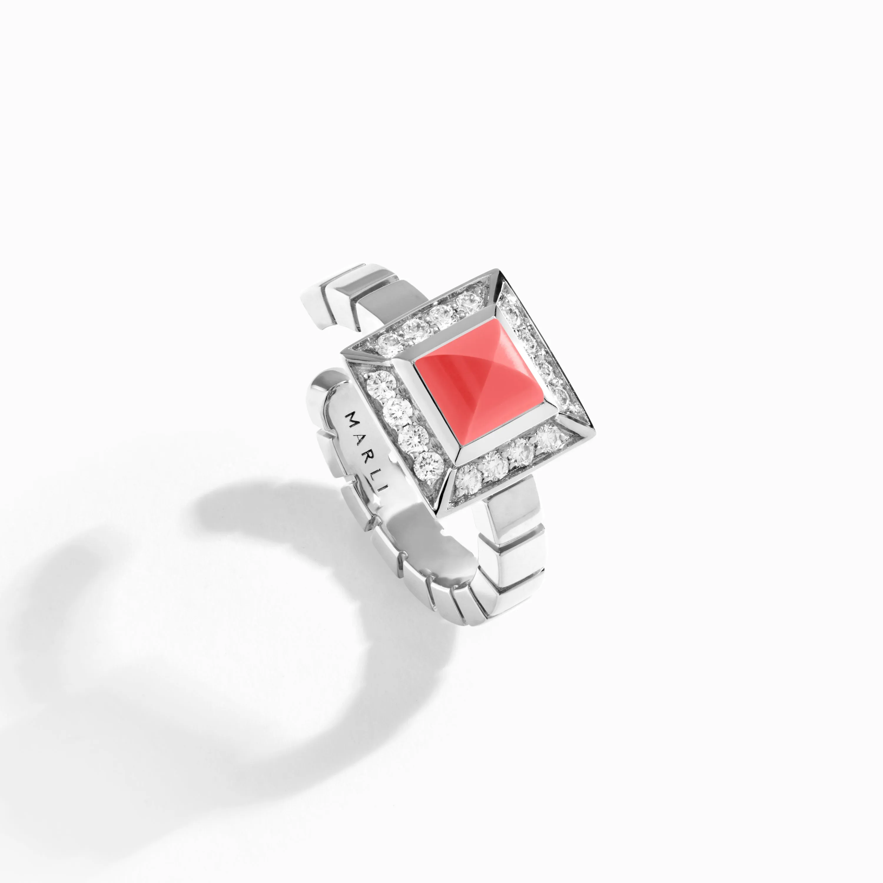 Cleo Lotus Pavé Ear Cuff (Single R)