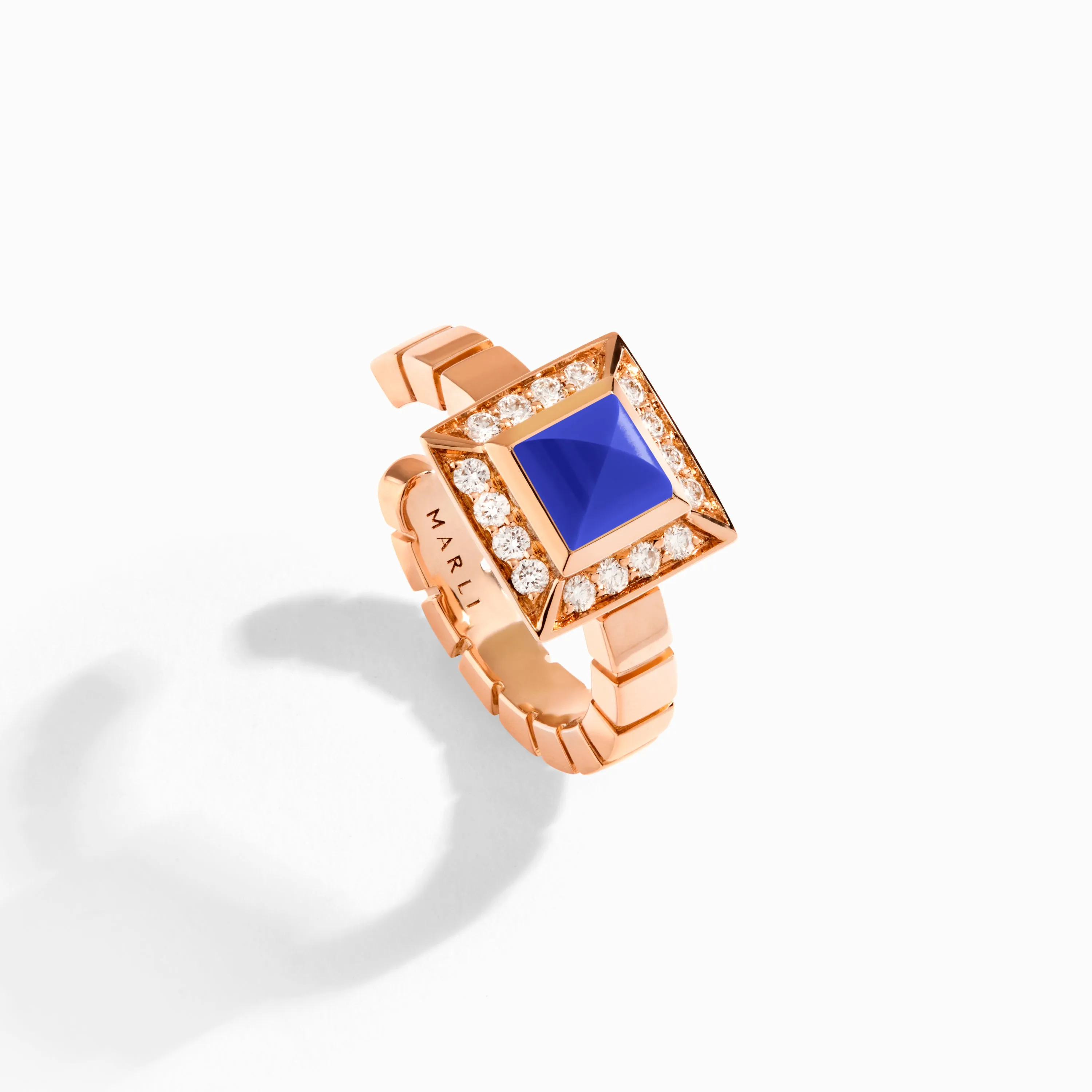 Cleo Lotus Pavé Ear Cuff (Single R)
