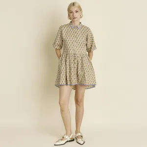 Combo Binding Shirt Dress