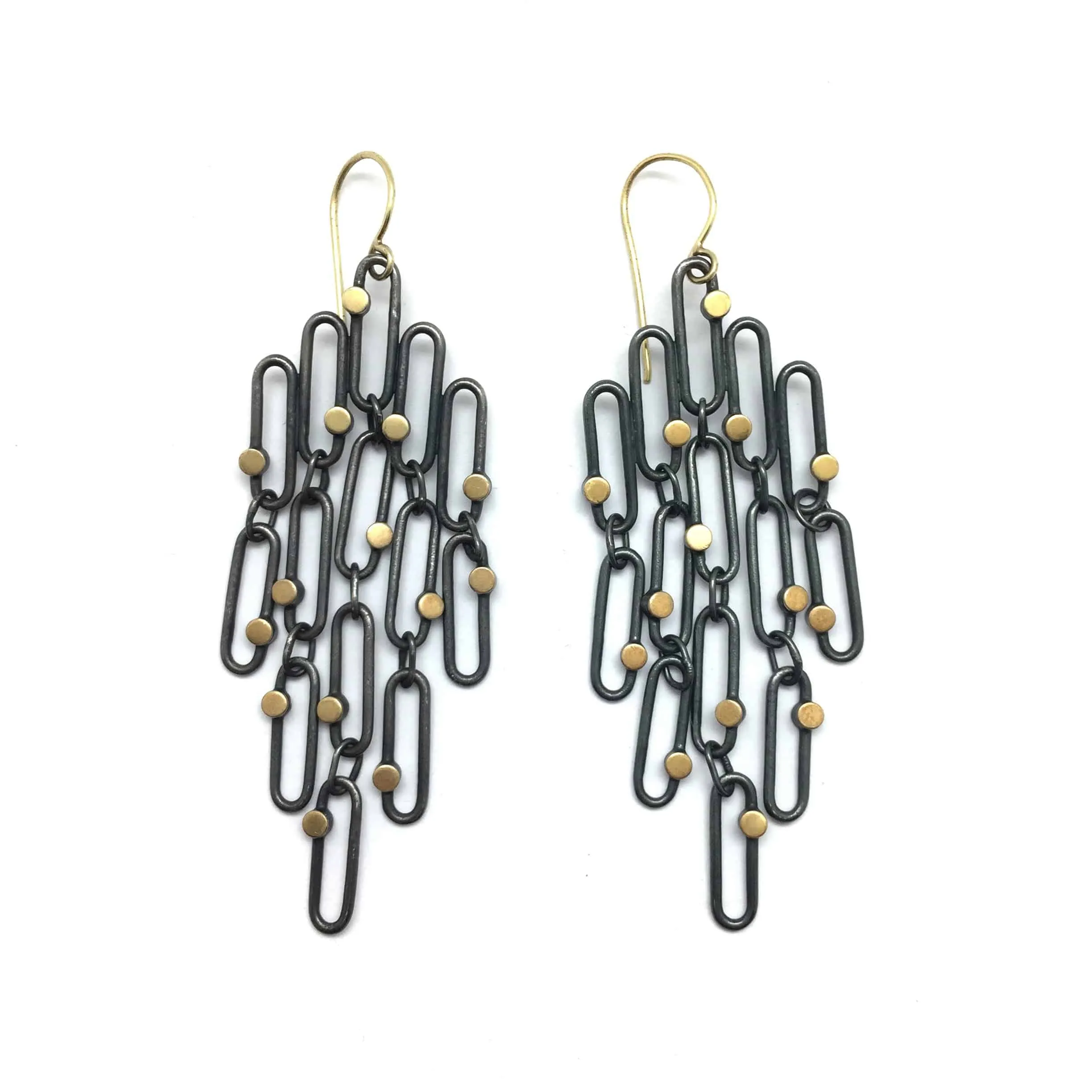 Confetti Grid Earrings - Large