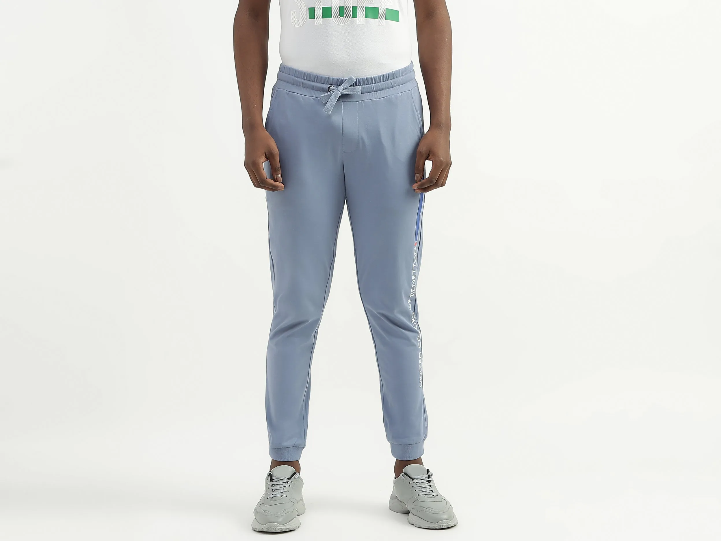 Cotton Printed Slim Fit Mens Joggers