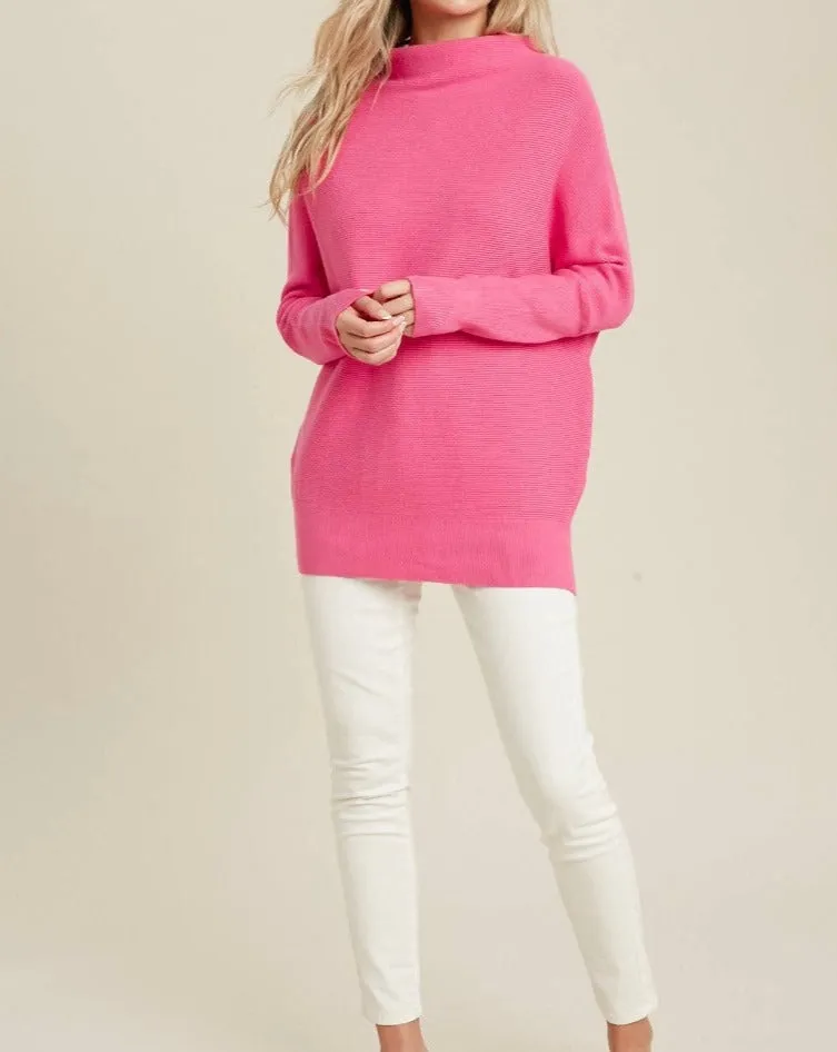 Courtney Slouch Neck Pullover