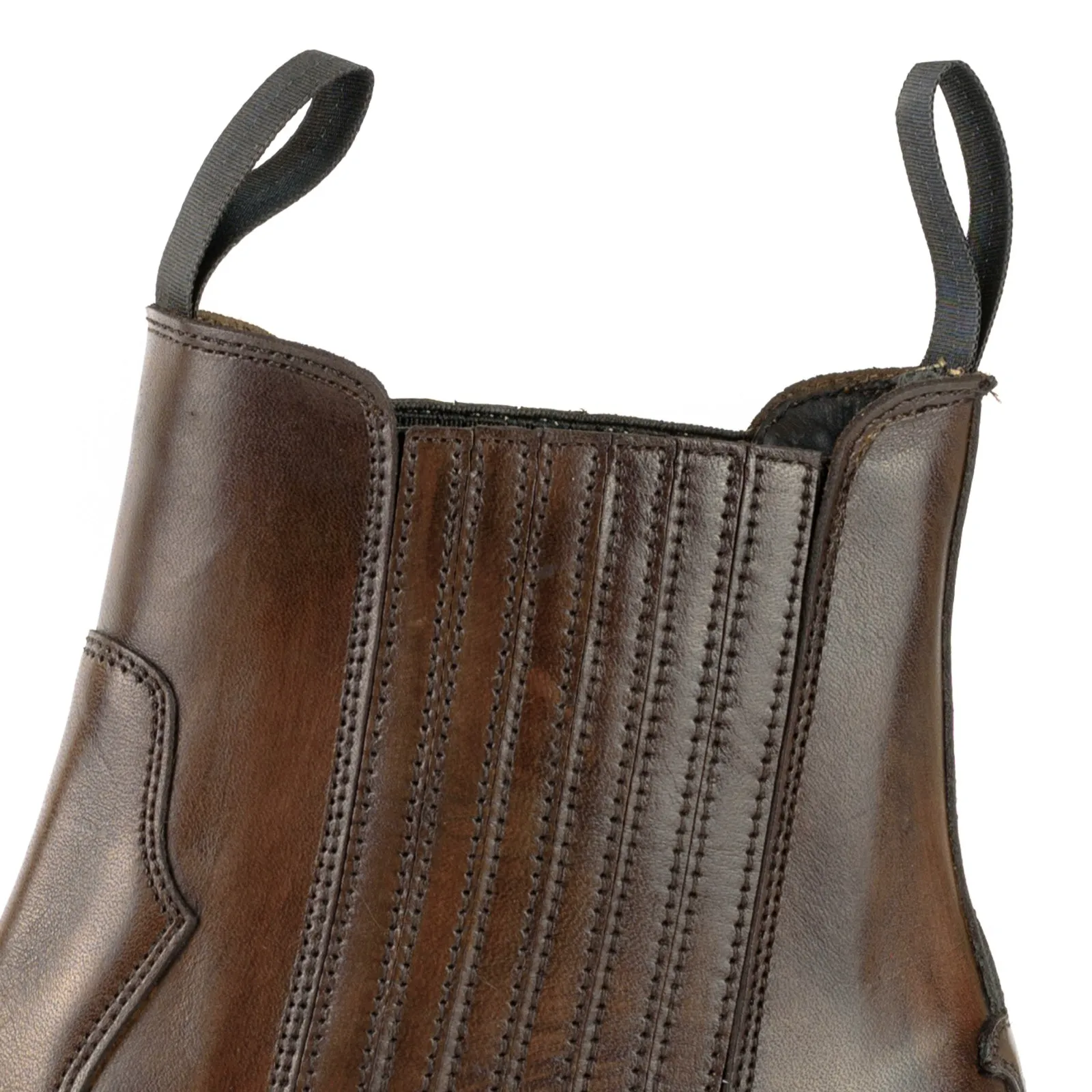 Cowboy Boots or Ankle Boots for Women and Men, Handcrafted, Brown Leather, Urban 1931