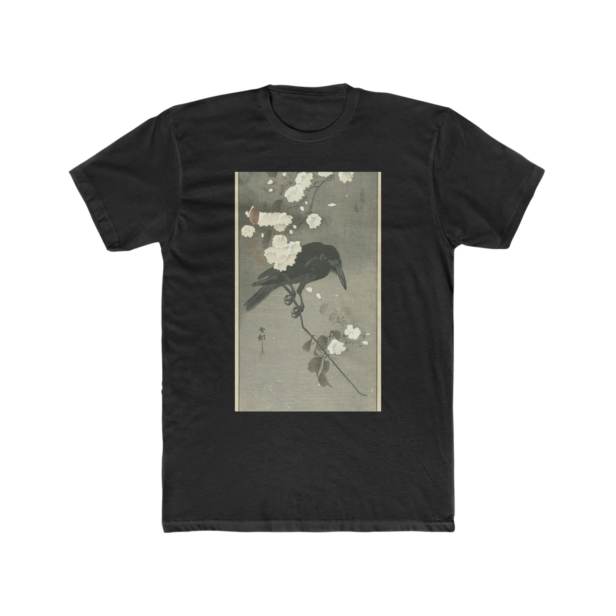 Crow on Cherry Blossom