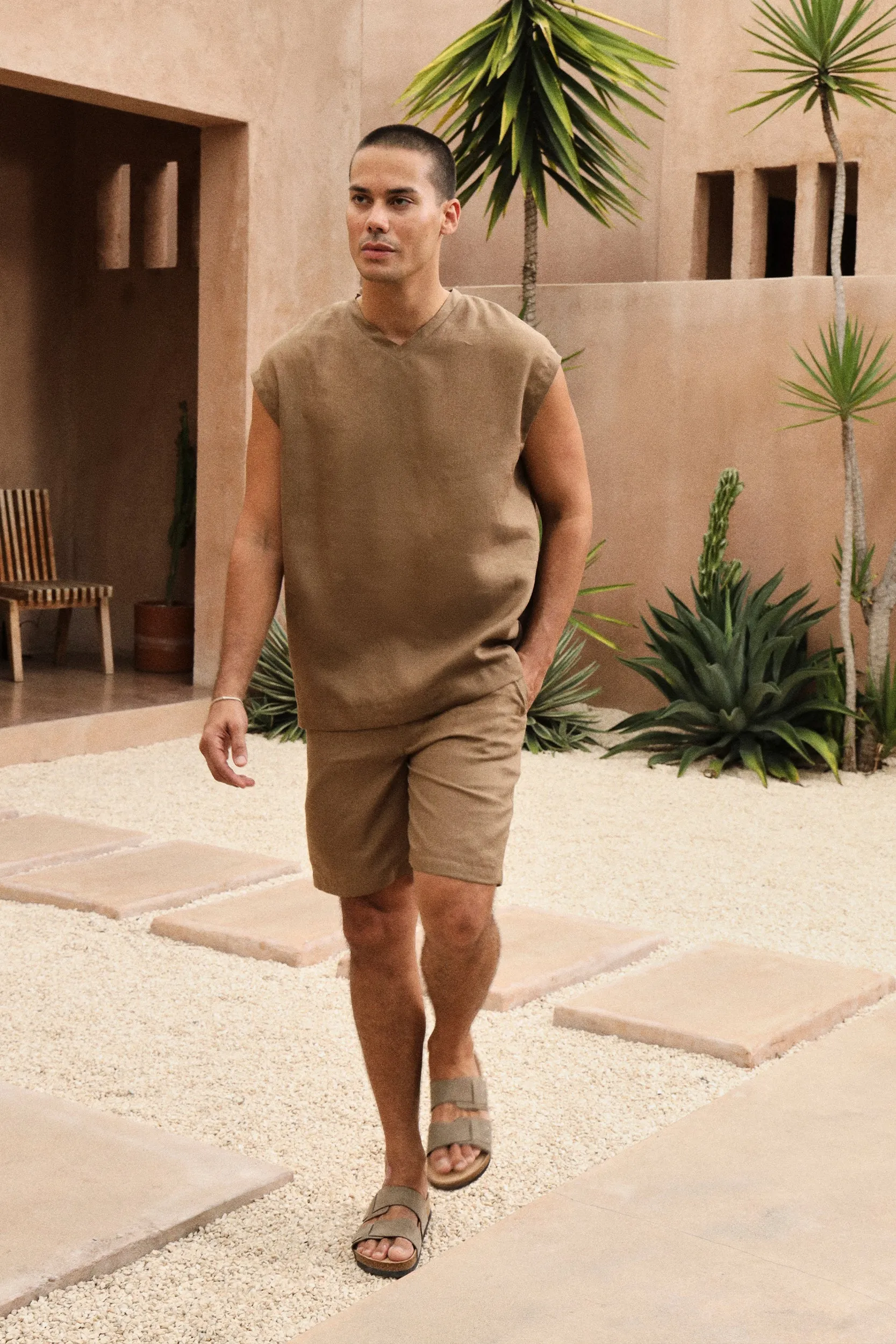 Cruz Shirt- Man  (Clay)