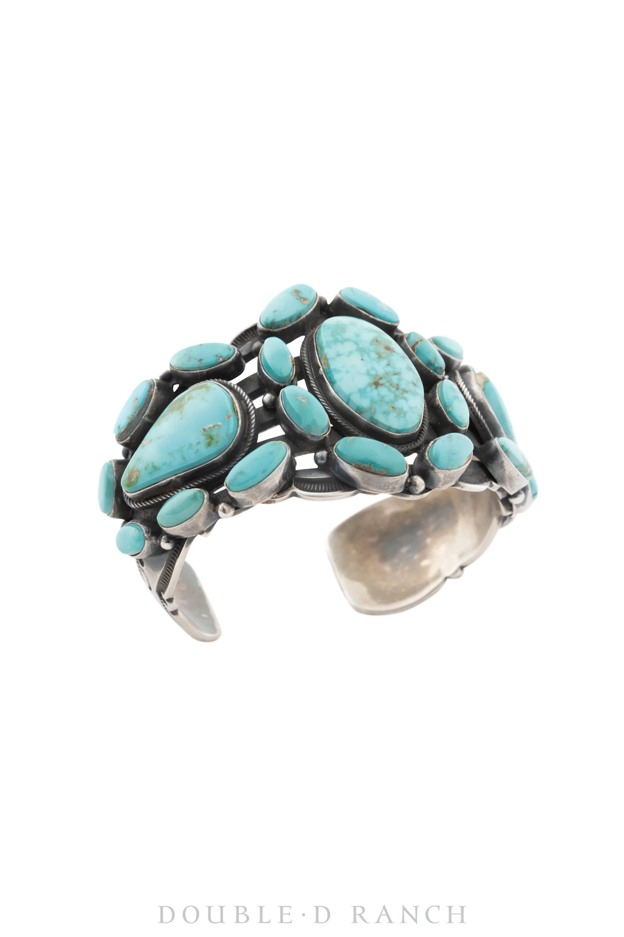 Cuff, Cluster, Turquoise, Hallmark, Vintage ‘90s, 3654