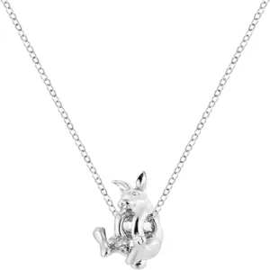Dangling Jack Rabbit Pendant Necklace Easter Jewelry