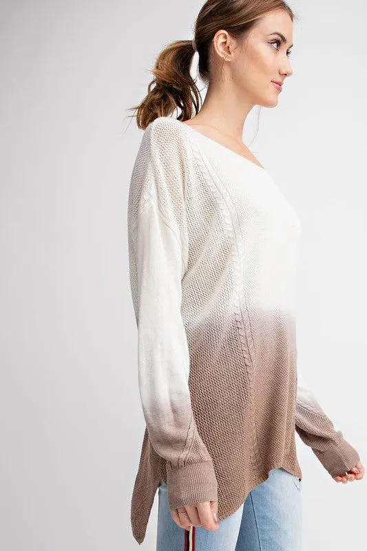 DAPHNE OMBRE PULLOVER-