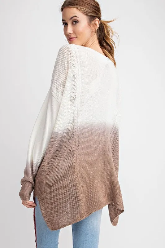 DAPHNE OMBRE PULLOVER-