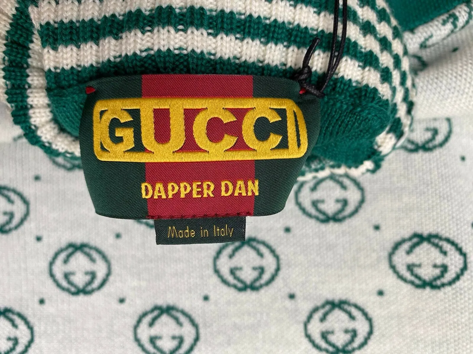 Dapper Dan Wool GG Turtleneck Sweater