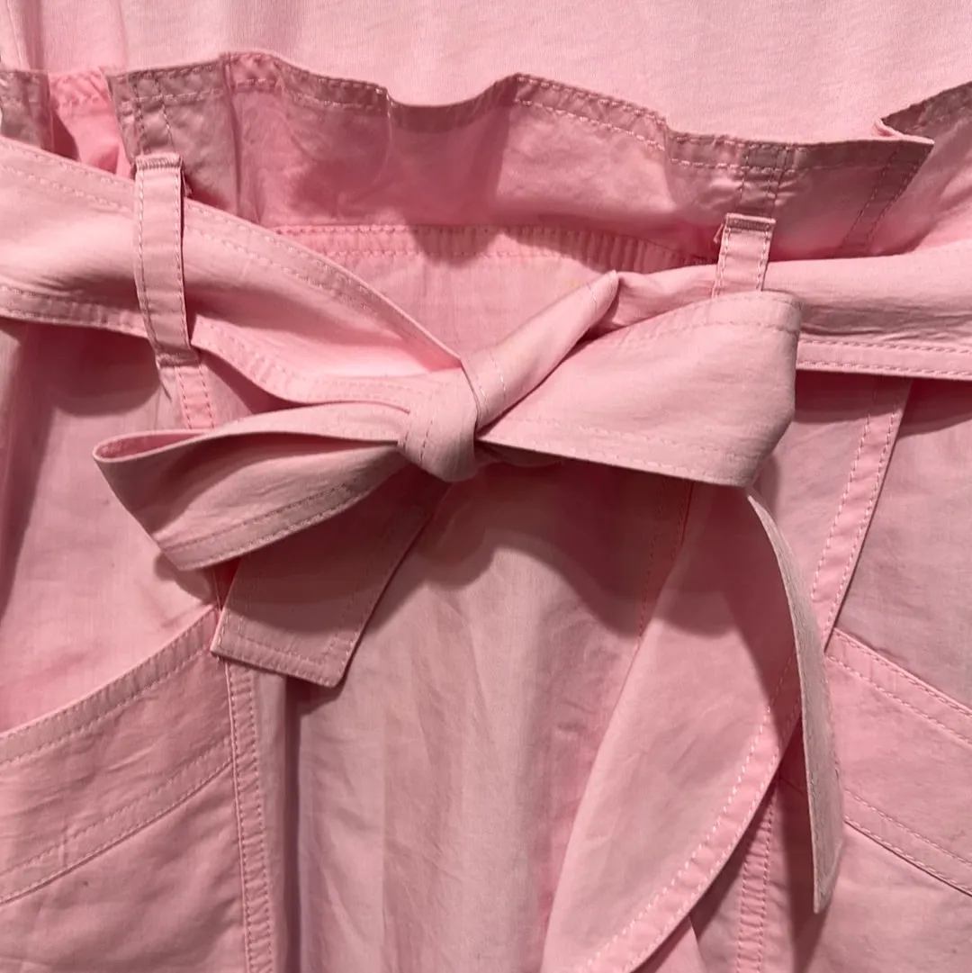 Derek Lam 10 Crosby Light Pink Cotton T Shirt Dress
