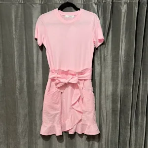 Derek Lam 10 Crosby Light Pink Cotton T Shirt Dress