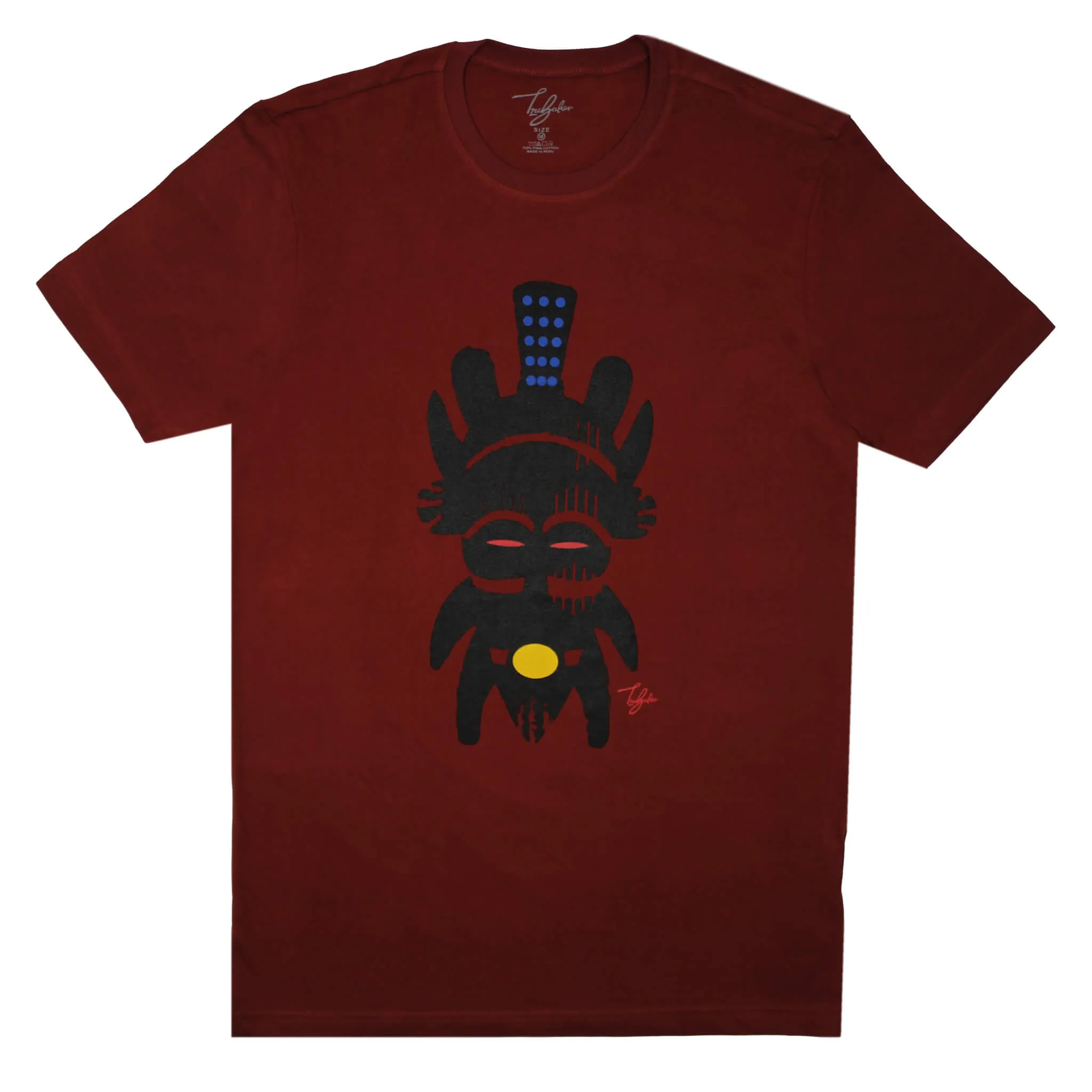 DJIBOUTI YOBOKI WARRIOR MASK  (UNISEX SHORT SLEEVE T-SHIRT)