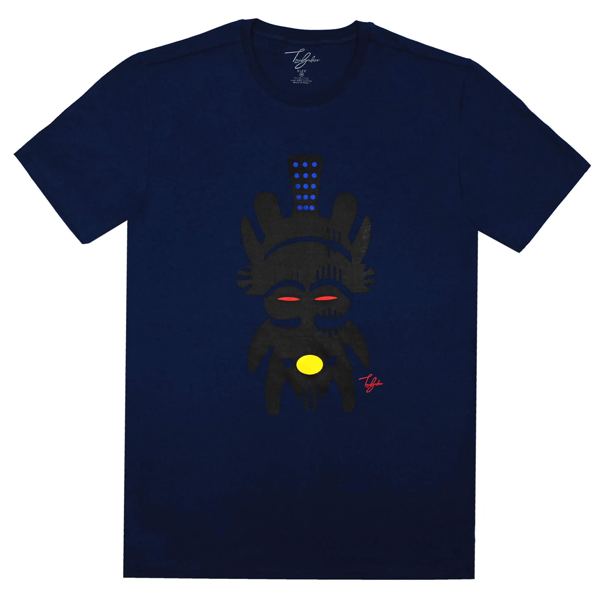 DJIBOUTI YOBOKI WARRIOR MASK  (UNISEX SHORT SLEEVE T-SHIRT)