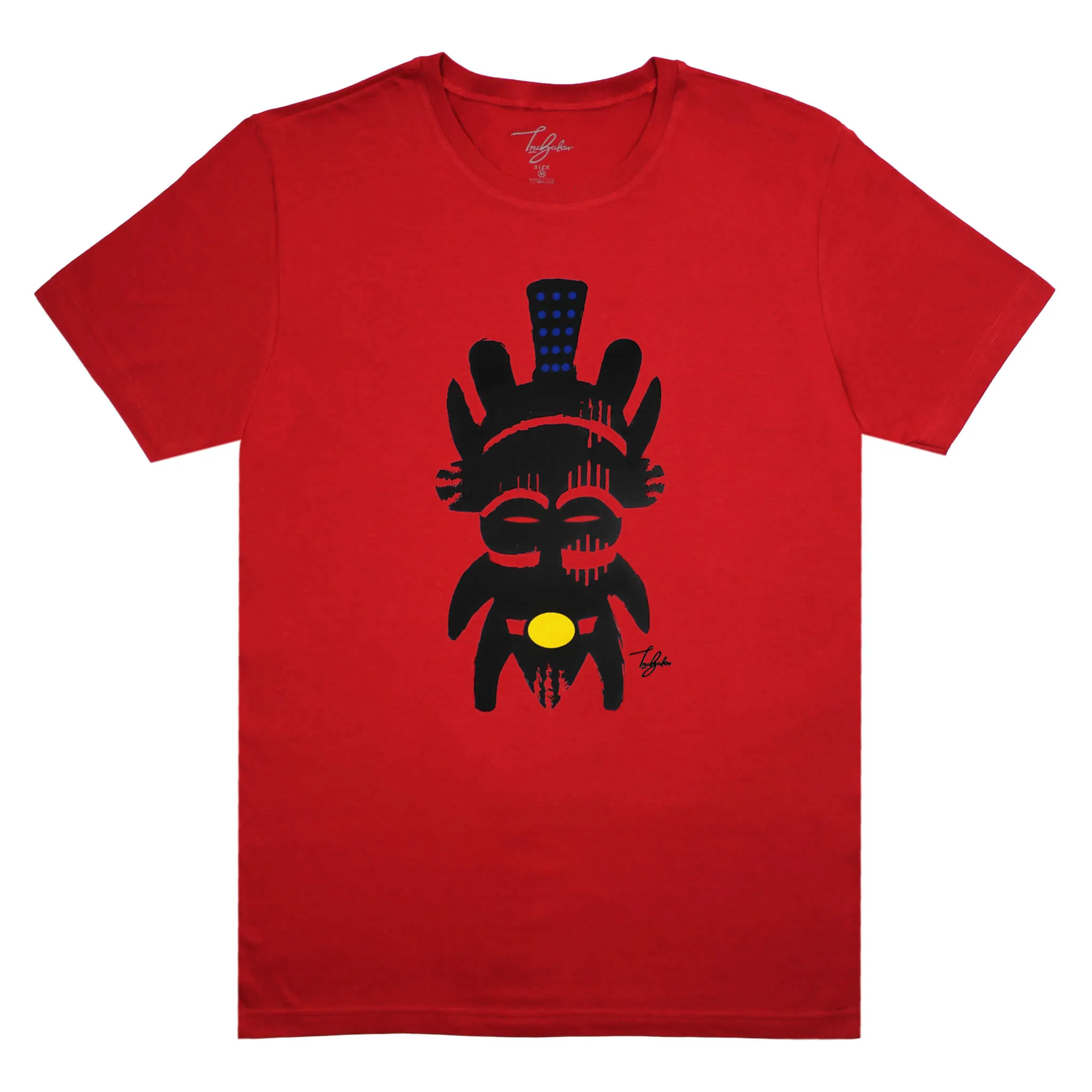 DJIBOUTI YOBOKI WARRIOR MASK  (UNISEX SHORT SLEEVE T-SHIRT)