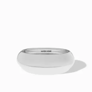 Domed Bangle (Silver)