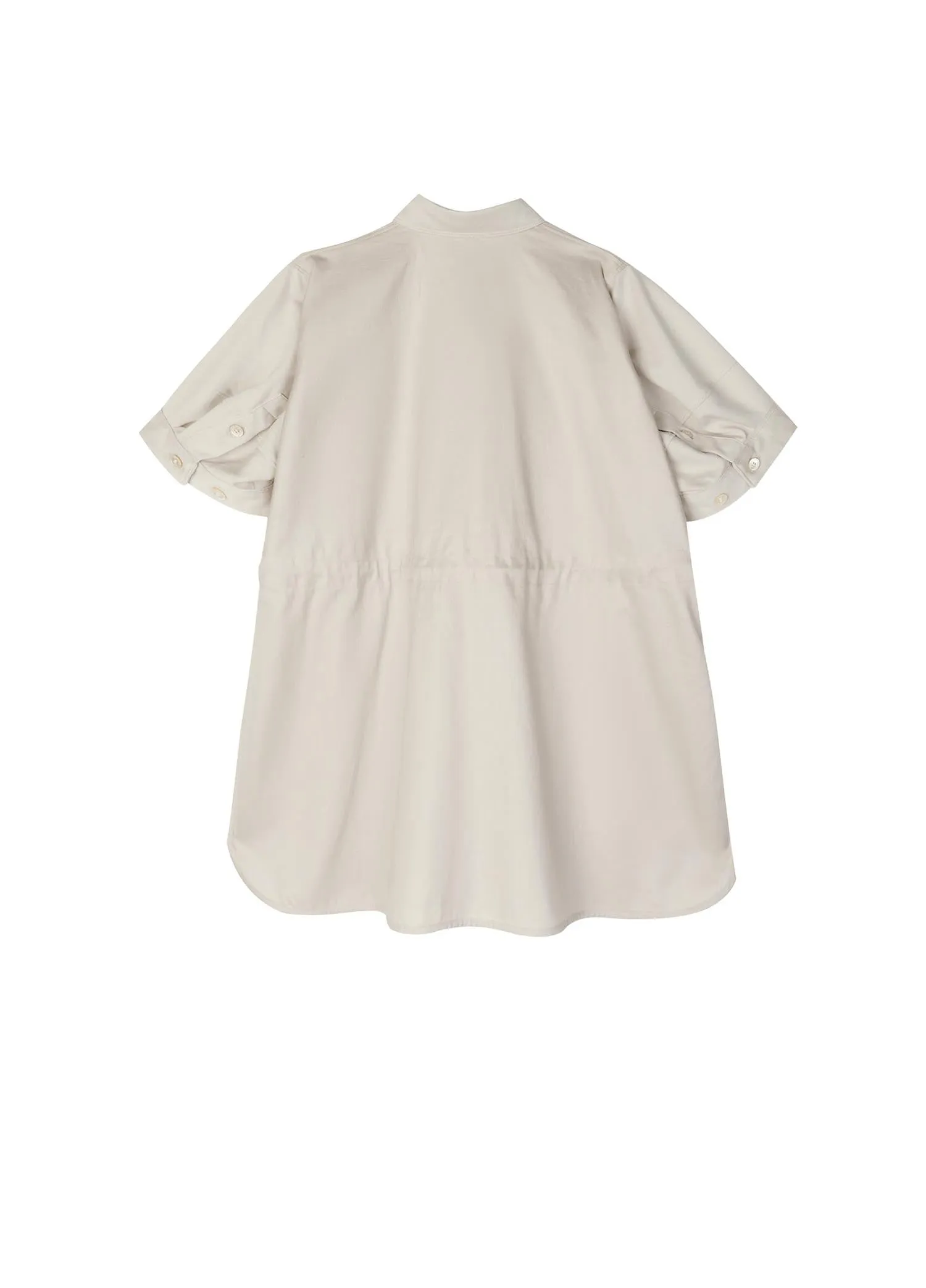 Dresses / jnby by JNBY Solid Shirt Style Short Sleeve Dress