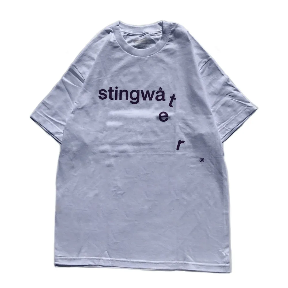 Drip Logo T Shirt White