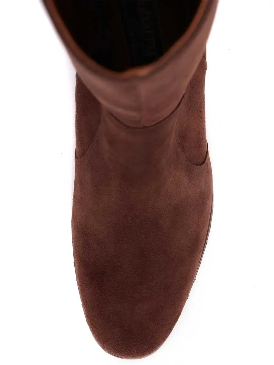 DUBARRY Downpatrick Knee High Boots - Cigar Suede