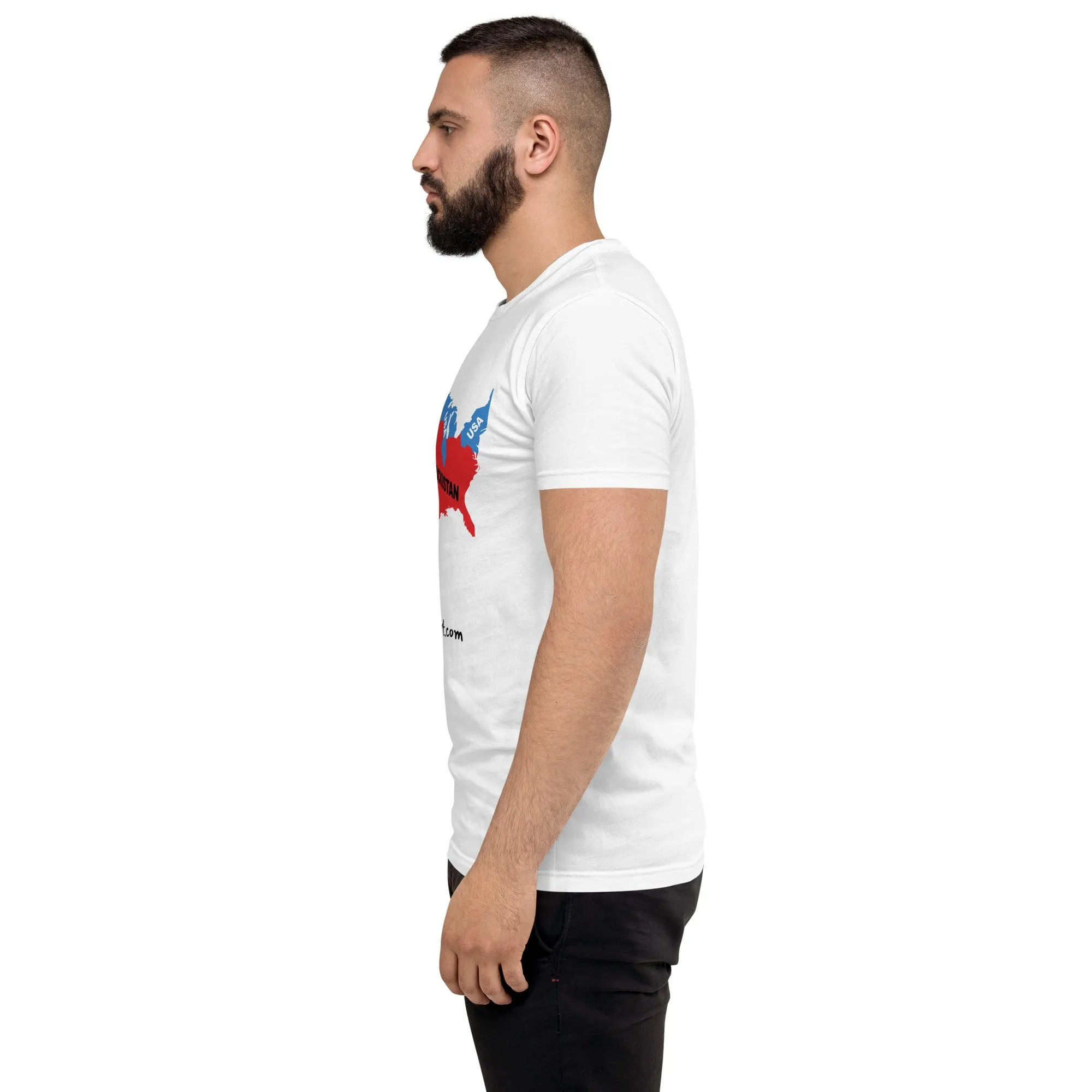DumbSchmuckistan Men's Fitted T-shirt