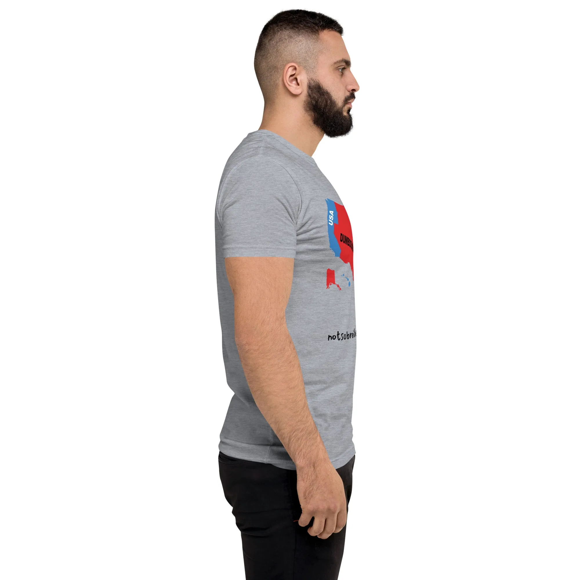 DumbSchmuckistan Men's Fitted T-shirt
