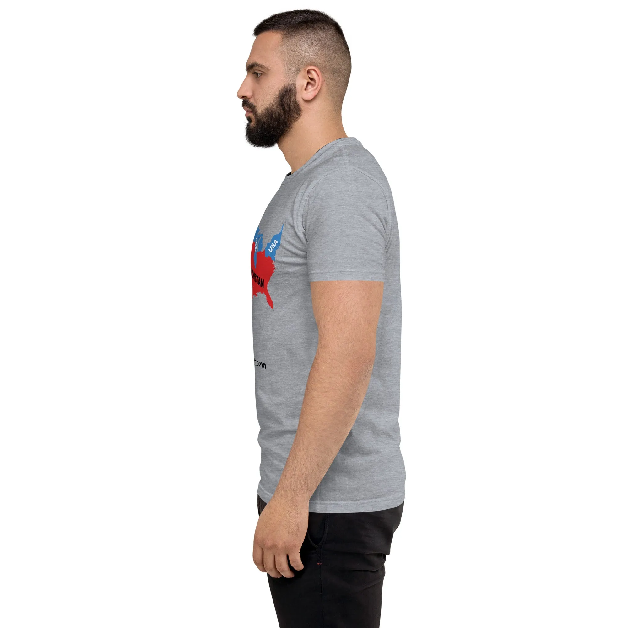 DumbSchmuckistan Men's Fitted T-shirt