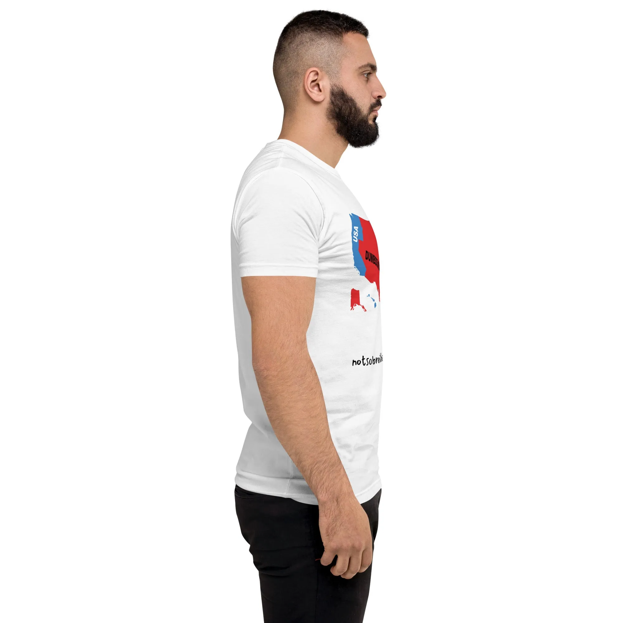DumbSchmuckistan Men's Fitted T-shirt