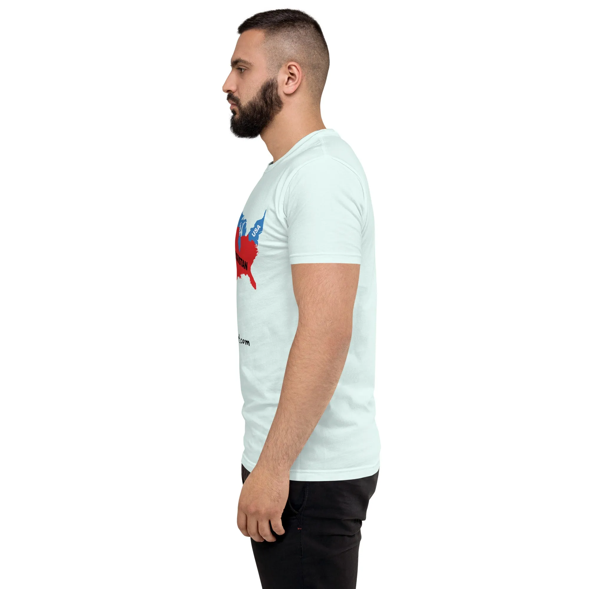 DumbSchmuckistan Men's Fitted T-shirt