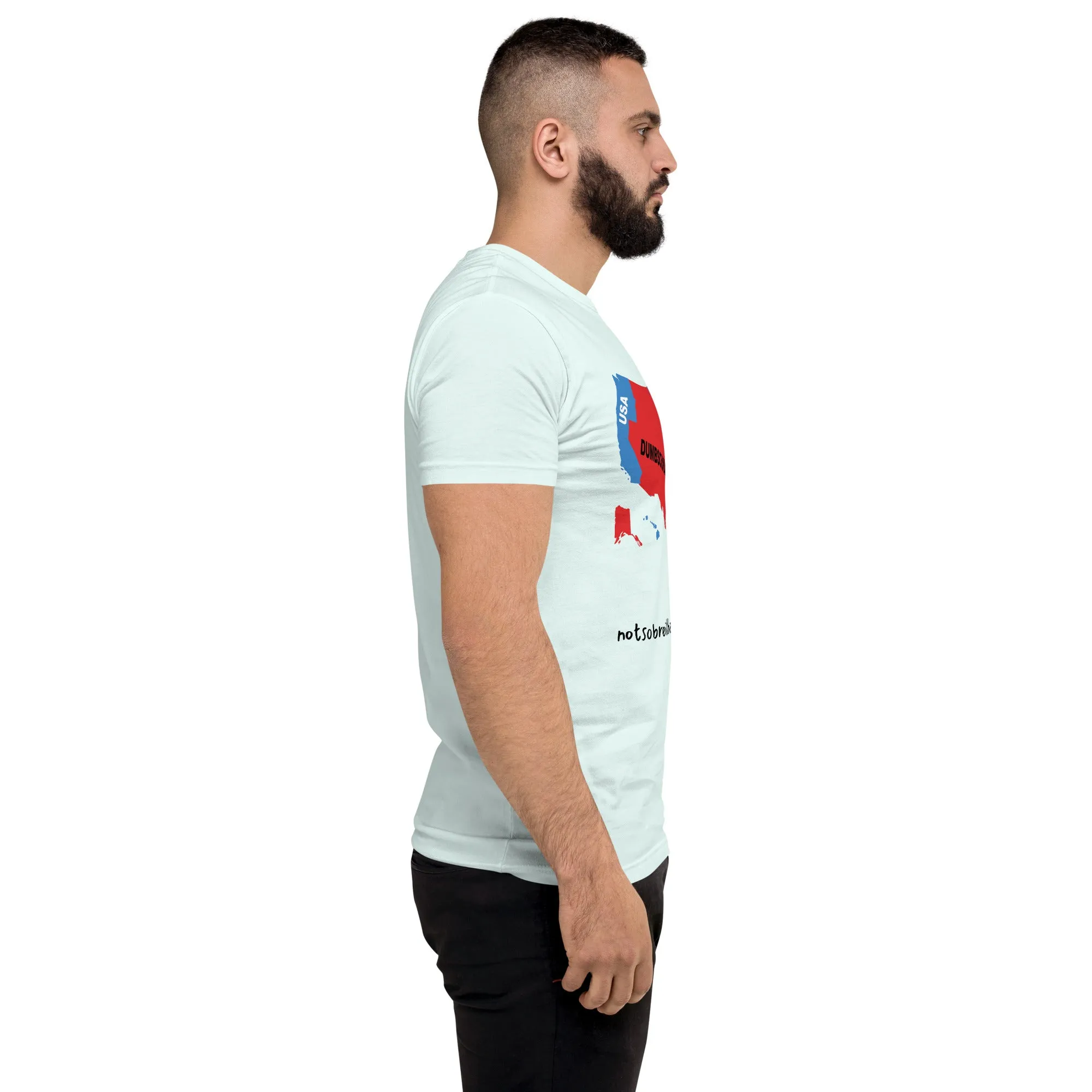 DumbSchmuckistan Men's Fitted T-shirt
