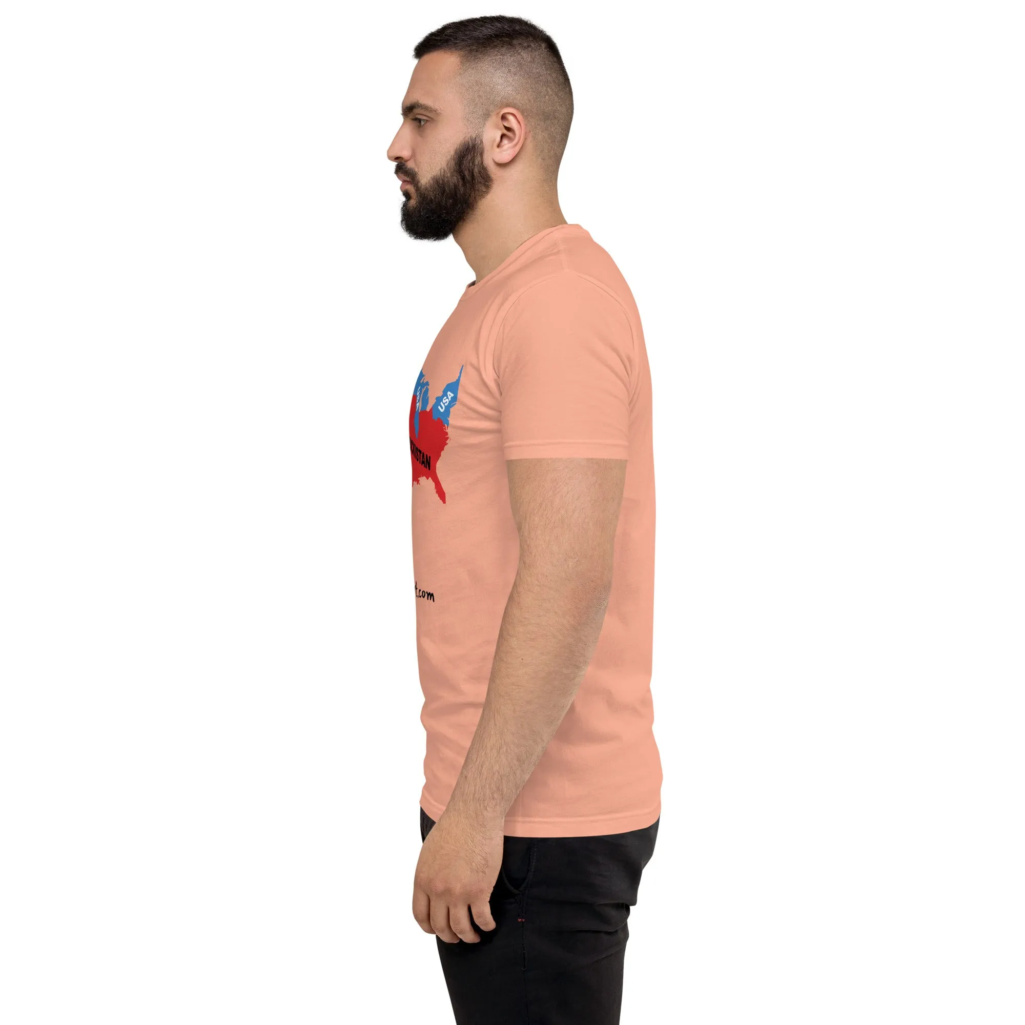 DumbSchmuckistan Men's Fitted T-shirt
