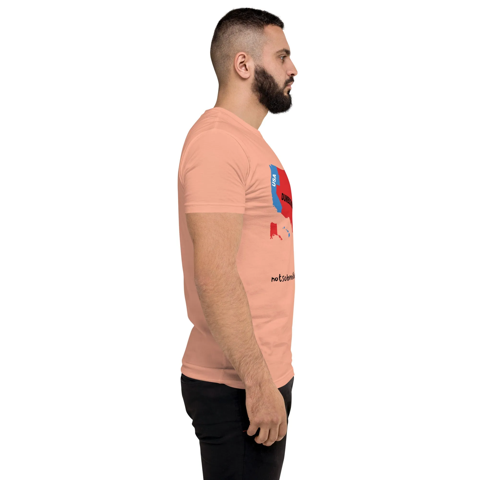 DumbSchmuckistan Men's Fitted T-shirt