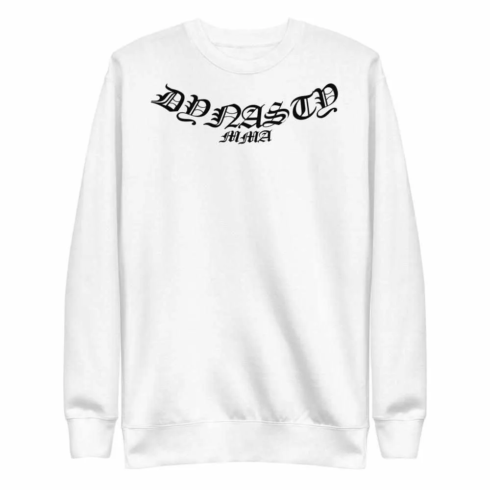 Dynasty MMA "Old English" Premium Fleece Pullover Sweater