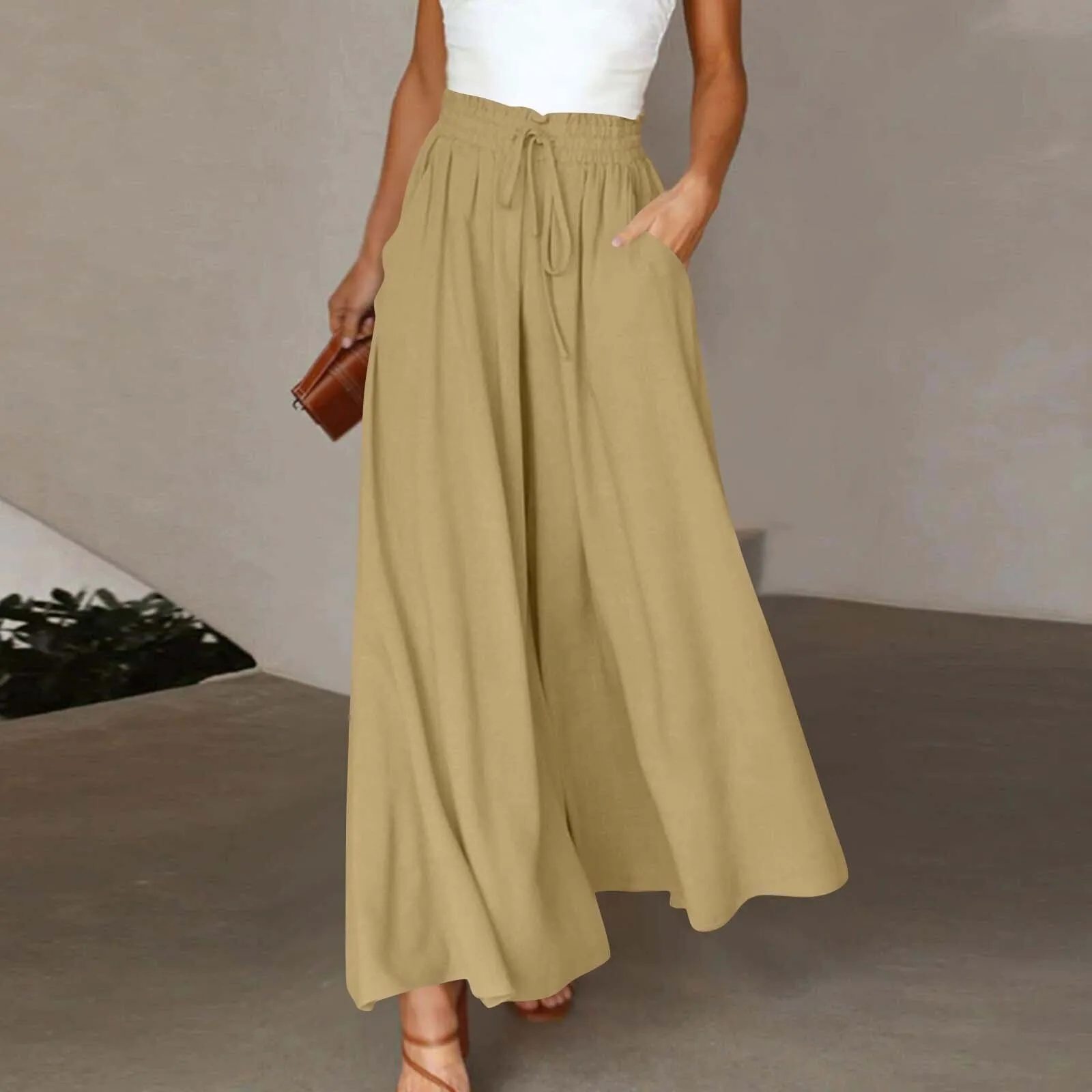 Elegant Loose Wide Leg Pants for Women