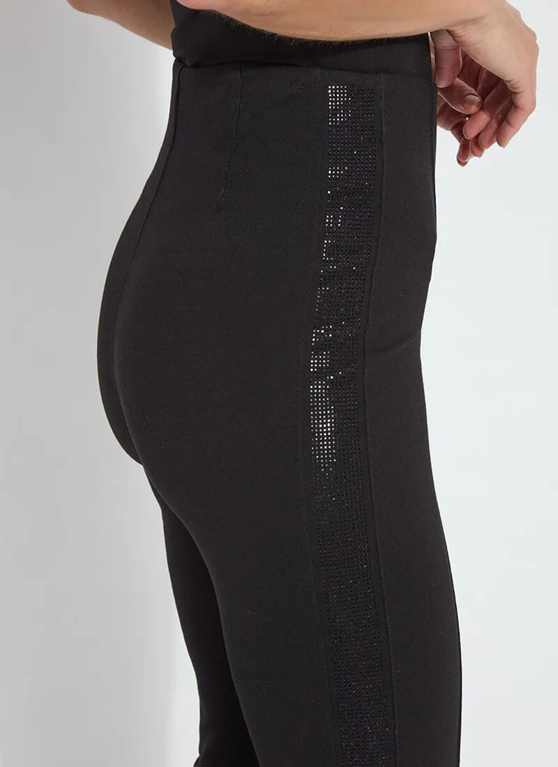 Elysse Embellished Crystal Pant Curvy (32.5" Inseam)