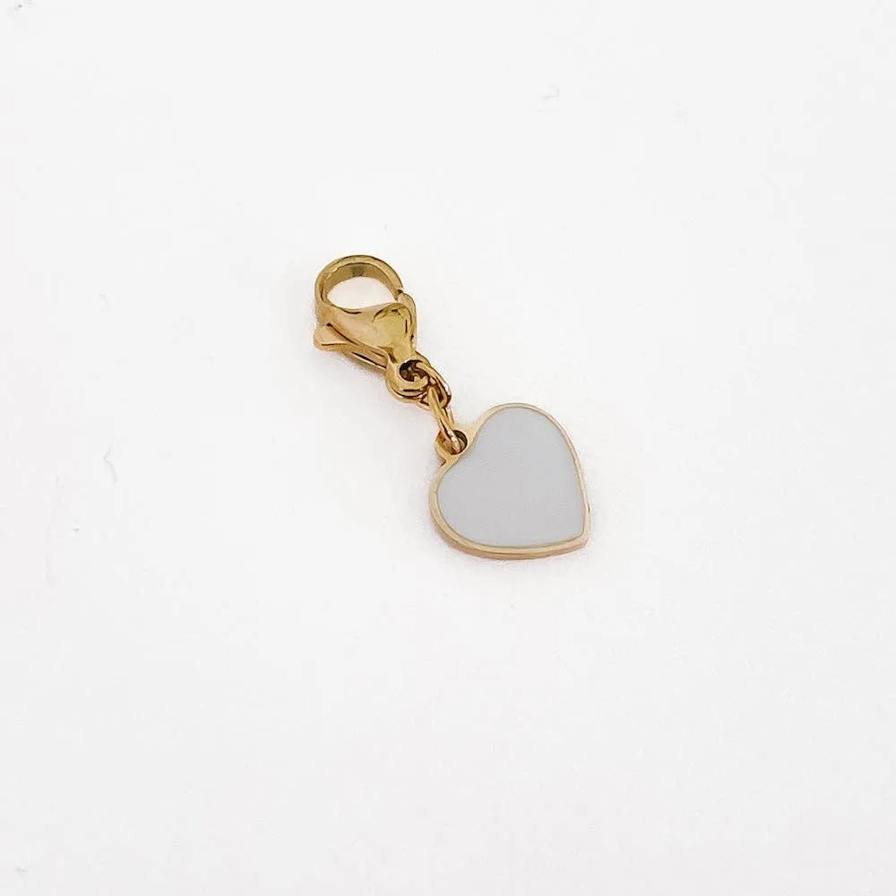 Enamel Colored Charm Bar Chanelle Charms  - WATERPROOF
