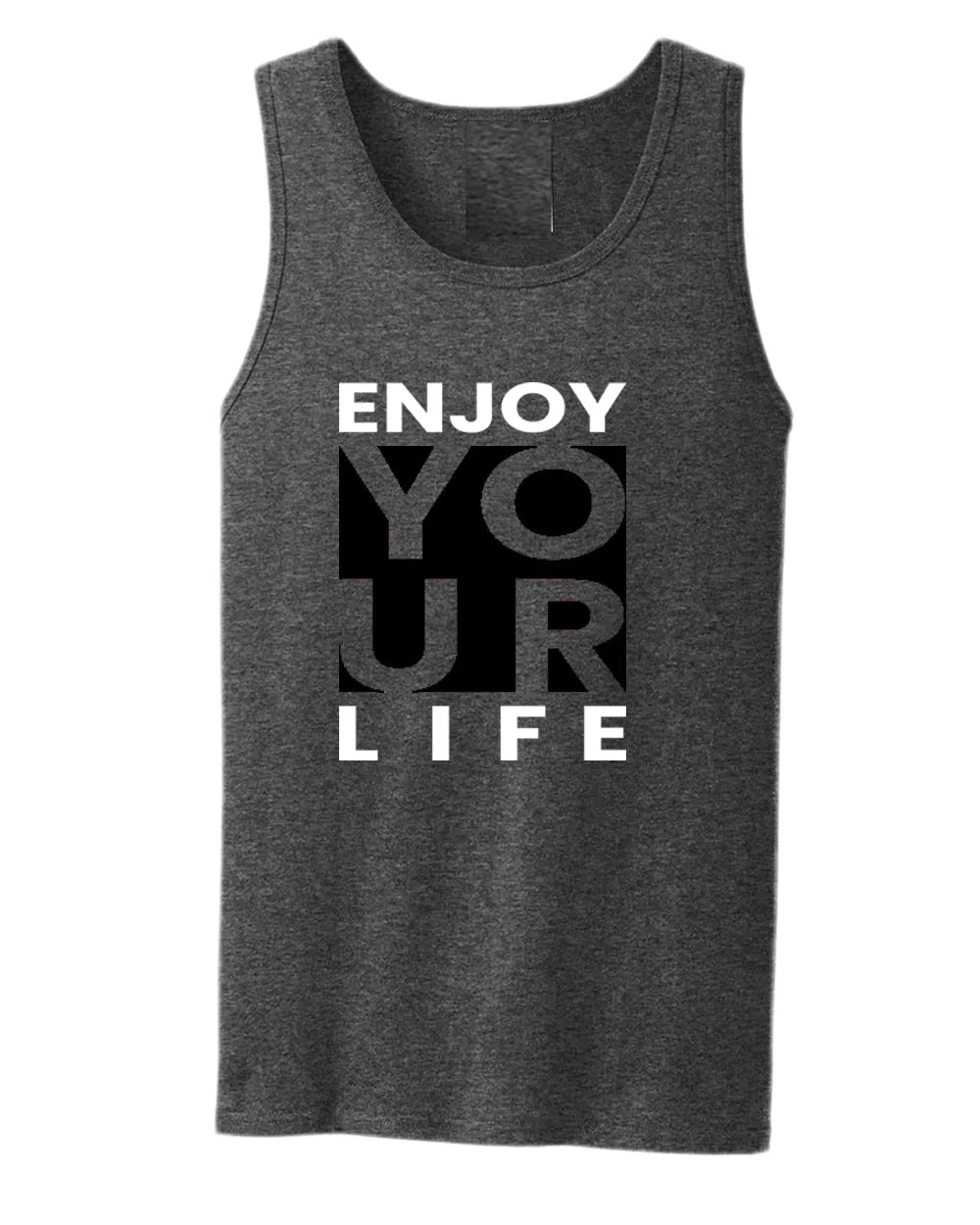 Enjoy your life tank top, motivational tank top, inspirational tank tops, casual tank tops