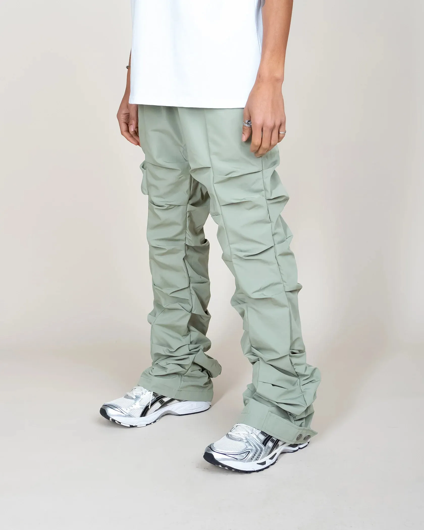 EPTM Tekno Flare Pants - Sage